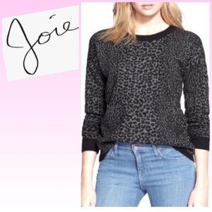 Joie Animal Print Leopard Sweater + Free Gift